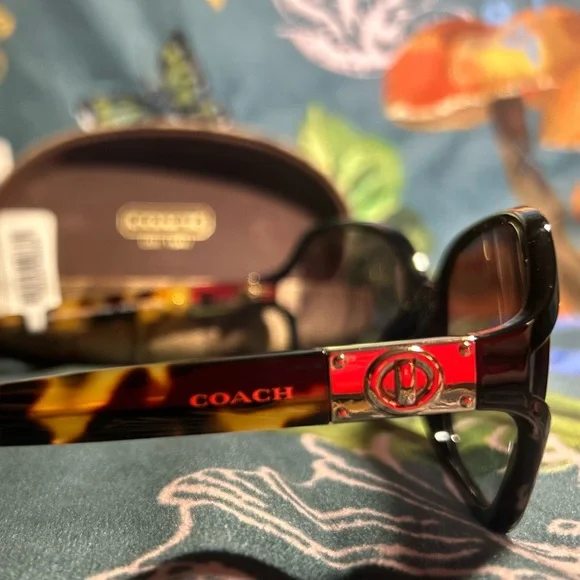 Brand NWT Coach Carroll Sunglasses & Case Sunglasses